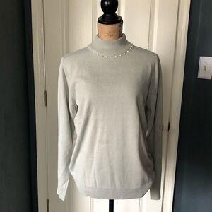 Bedford Fair Sweater with Pearl like beaded trim